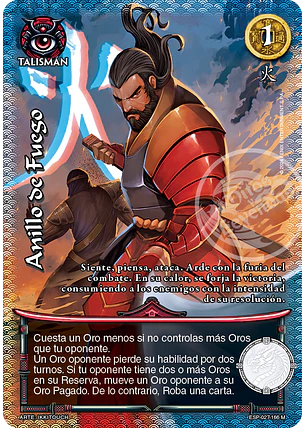 Anillo de Fuego (Esp.Samurai - MR)