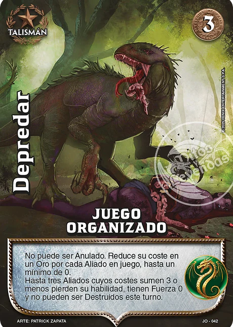 Depredar (Juego Organizado)