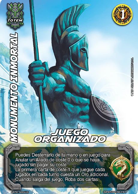 Monumento Inmortal (Juego Organizado)