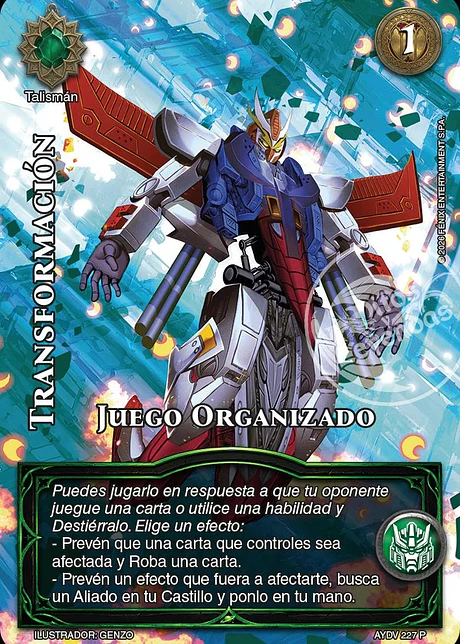 Transformación (Juego Organizado)