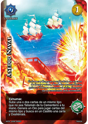 Asedio Naval (TK25 - Cenizas de Fuego)