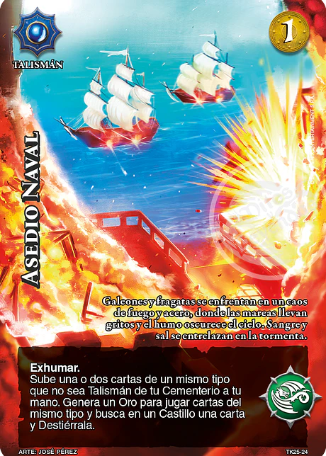 Asedio Naval (TK25 - Cenizas de Fuego)