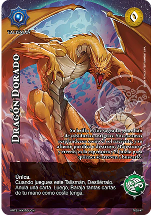 Dragón Dorado (TK25 - Buy a box)