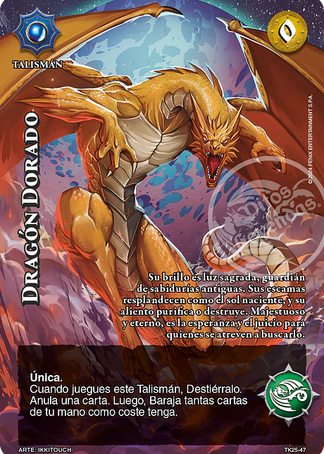 Dragón Dorado (TK25 - Buy a box)