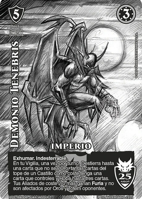 Demonio Tenebris (Aniversario 25 Años)