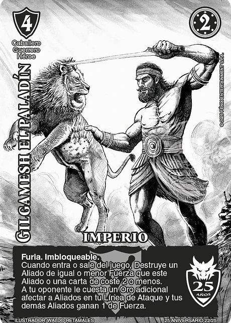 Gilgamesh el Paladín (Aniversario 25 Años)