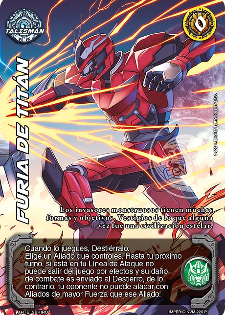 Furia de Titán (Juego Organizado)