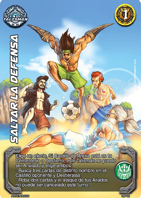 Saltar la Defensa (Juego Organizado)
