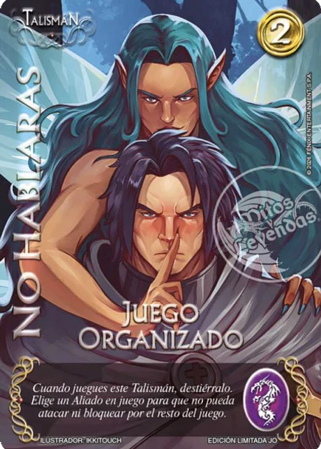 No Hablarás (Juego Organizado)
