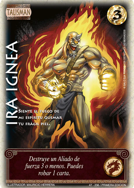 Ira Ígnea