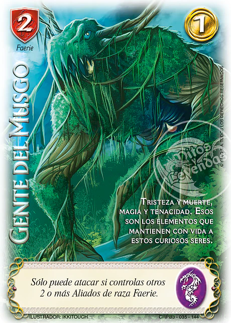 Gente del Musgo (Kit Racial 2024 - Foil)