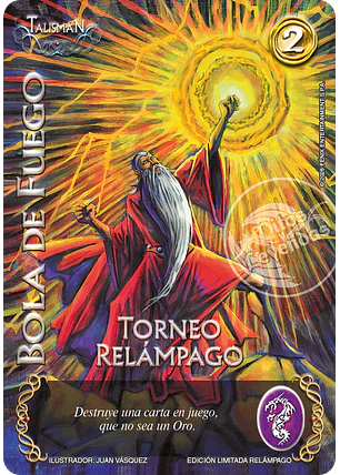 Bola de Fuego (Promocional - Relámpago)