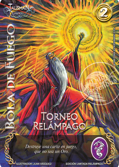Bola de Fuego (Promocional - Relámpago)