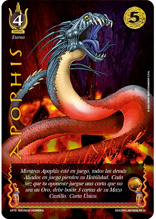 Apophis (Colección Completa - Buy a Box)