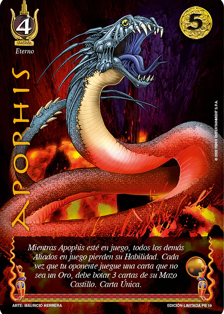 Apophis (Colección Completa - Buy a Box)