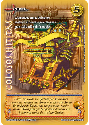 Colosos Hititas (Kit de Batalla Ra - promocional)