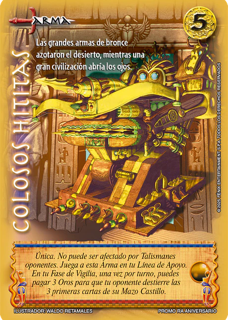 Colosos Hititas (Kit de Batalla Ra - promocional)