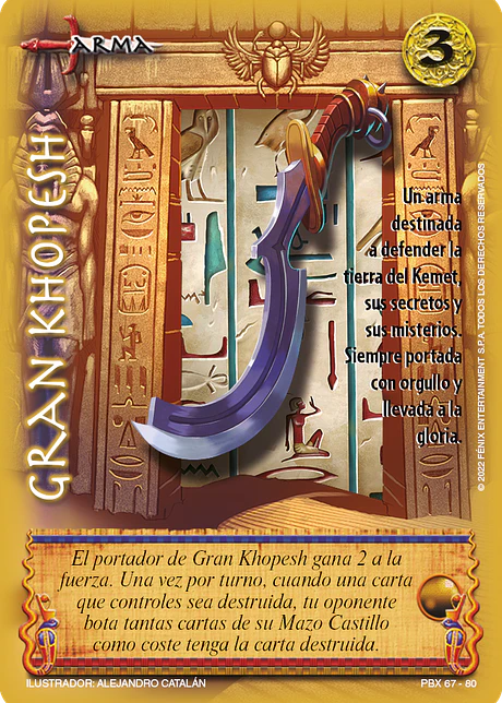 Gran Khopesh (Kit extensión 2022)