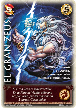 El Gran Zeus (Kit Racial 2024 - Foil)
