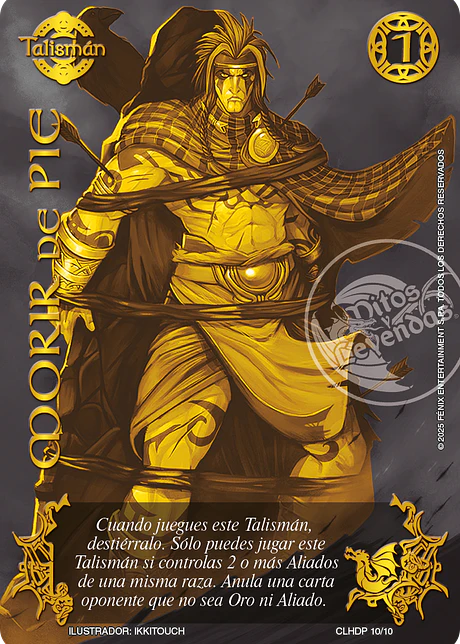 Morir de Pie (Colección Secreta 2025)