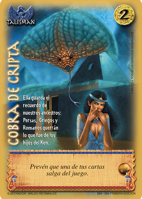 Cobra de Cripta