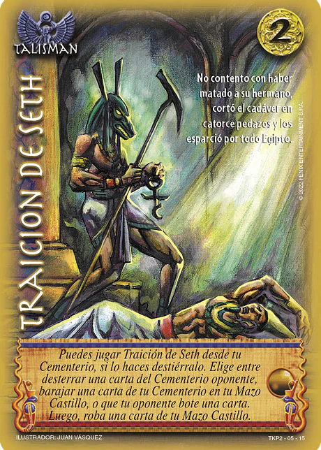 Traicion de Seth (TKPB23 - Fe Sin Limite)