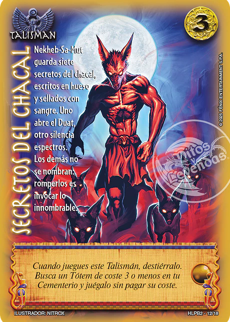 Secretos del Chacal (Colmillos del Inframundo)