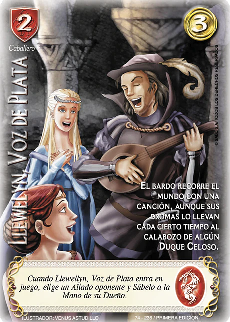 Llewelyn, Voz de Plata