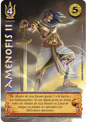 Amenofis II (Kit de Batalla Ra - Osiris)