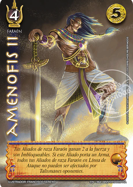 Amenofis II (Kit de Batalla Ra - Osiris)