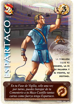 Espartaco (Kit Racial 2024 - Foil)