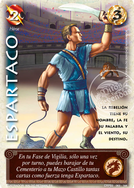 Espartaco (Kit Racial 2024 - Foil)