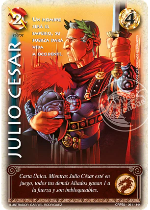 Julio César (Kit Racial 2024 - Foil)