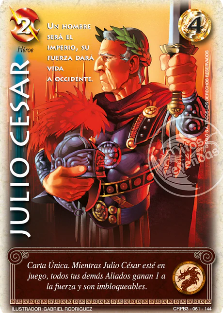Julio César (Kit Racial 2024 - Foil)
