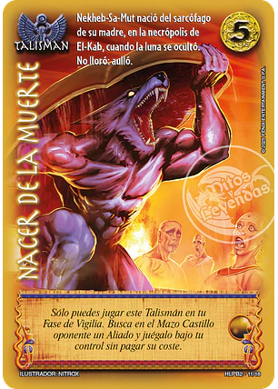 Nacer de la muerte (Colmillos del Inframundo)