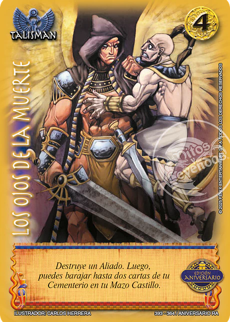 Los ojos de la muerte (Kit de Batalla Ra - aniversario)