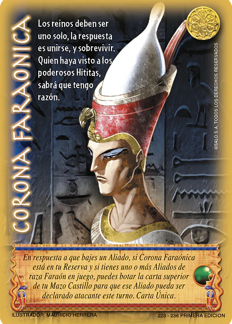 Corona Faraónica
