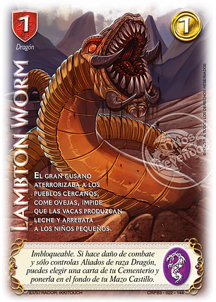Lambton Worm (Kit Racial 2024 - Foil)