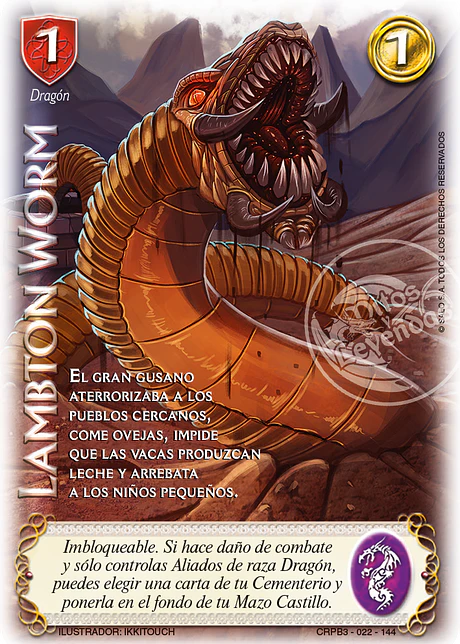 Lambton Worm (Kit Racial 2024 - Foil)