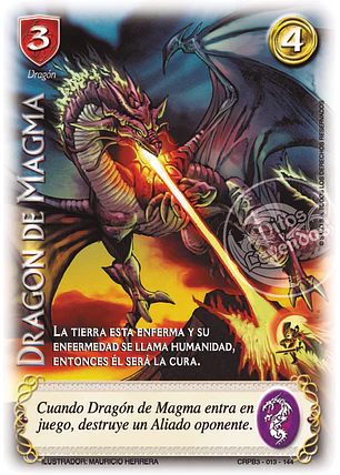 Dragón de Magma (Kit Racial 2024 – Foil)
