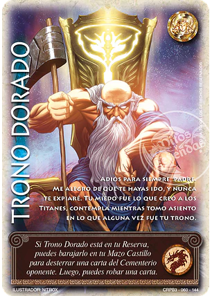 Trono Dorado (Kit Racial 2024 - Foil)