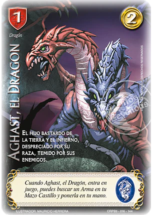Aghast, El Dragón (Kit Racial 2024 – Foil)