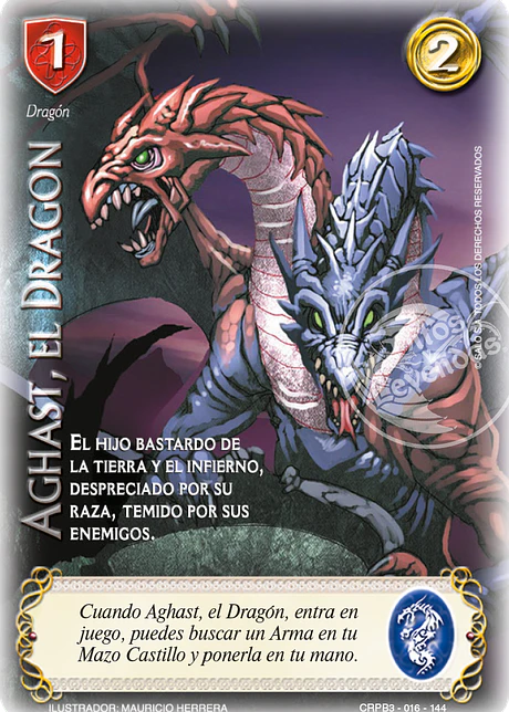 Aghast, El Dragón (Kit Racial 2024 – Foil)