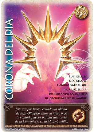 Corona del dia (Kit Racial 2024 - Foil)