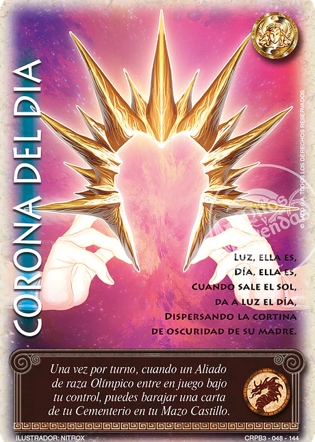 Corona del dia (Kit Racial 2024 - Foil)