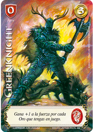 Greenknight (Kit Racial 2024 - Ed.Limitada)