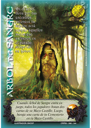 Arbol de Sangre (CRPB3 - Desafiante)