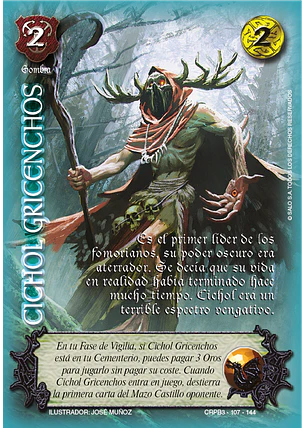 Cichol Gricenchos (CRPB3 - Sombra)