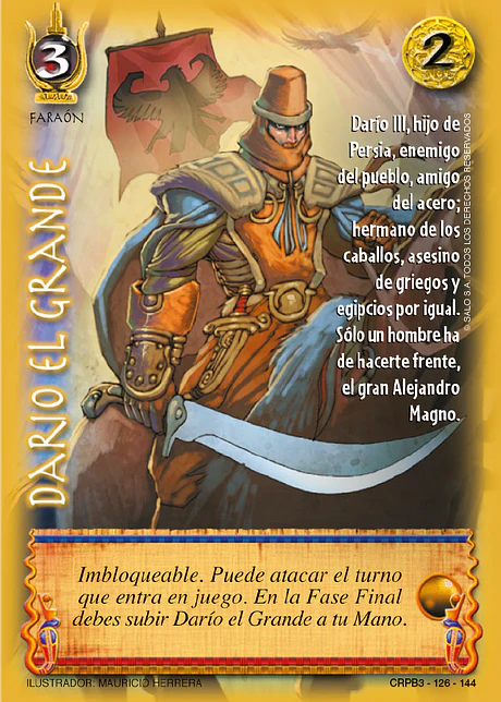 Dario el Grande (CRPB3 - Faraón)