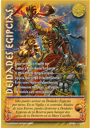 Deidades Egipcias (CRPB3 - Eterno)